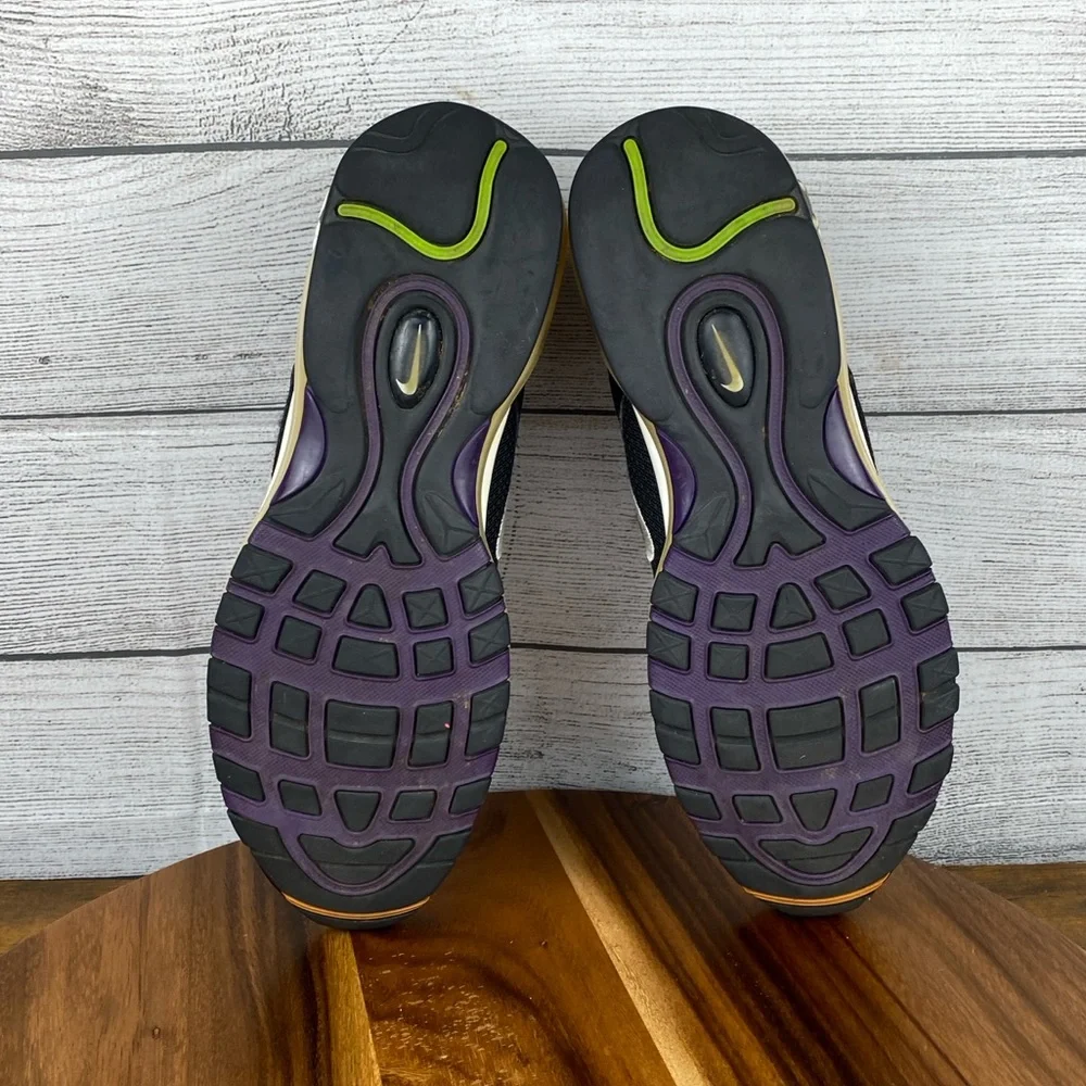 Nike Air Max 97 Joker Black Purple Men’s Shoes CU4890-001 Sneaker Size 12 - Picture 11 of 12